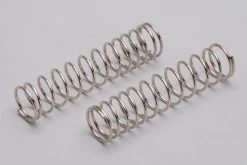 XTM Racing Shock Spring (Rr/1.6mm/Sil/Pk2)Rail