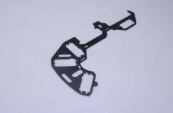 XTM Racing Radio Plate (2mm/6061/Black) MMT