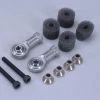 XTM Racing Alu BB Ball End (Pk2) 4mm Thread