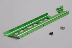 XTM Racing Side Guard-Right (Green Alu) - Rail