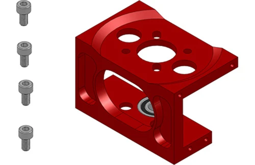 Thunder Tiger E820 8mm One Piece Motor Mount 3 Thunder Tiger E820 8mm One Piece Motor Mount