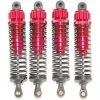 Thunder Tiger RED Shock Set X 4 -Model Motion Depot Store tar538508r 1